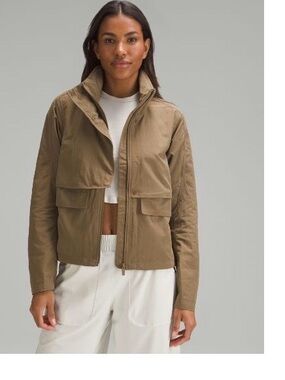 LuLu Lemon Always Effortless jacket in Artifact